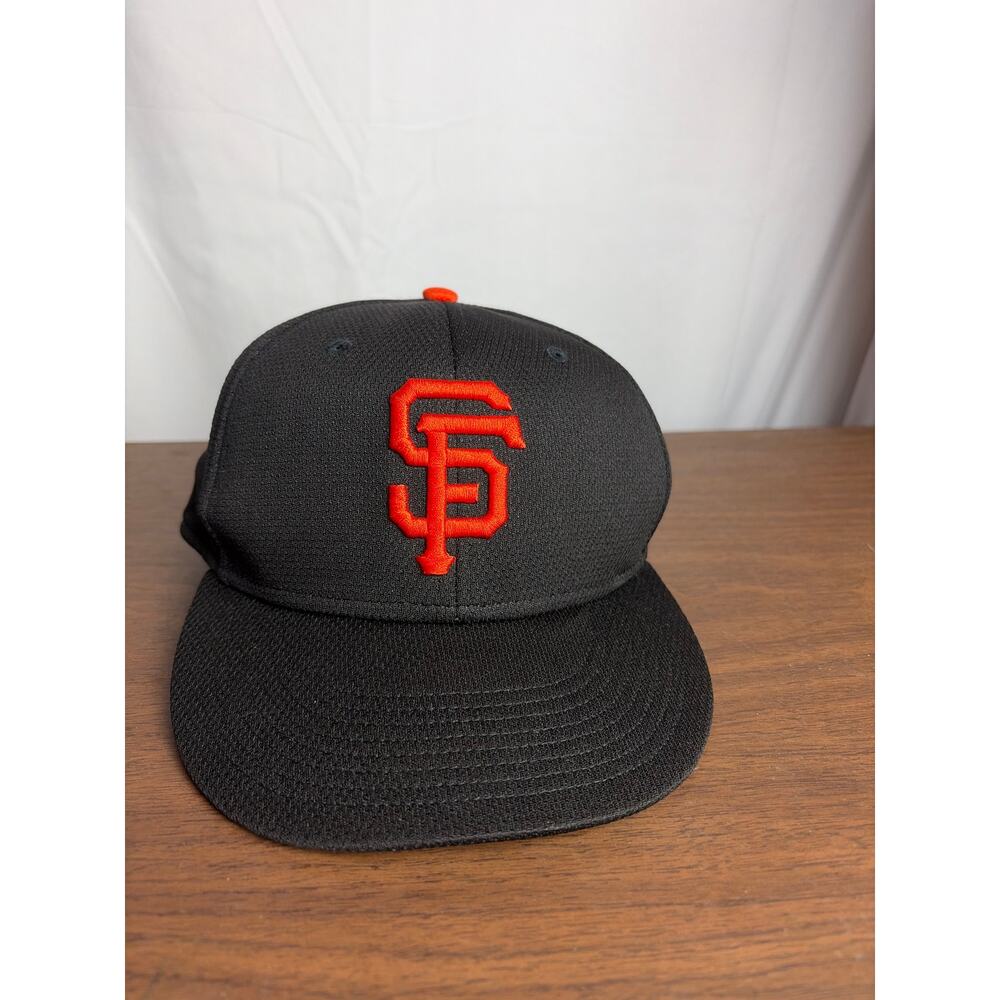San Francisco Giants Hat Cap OC Sports MLB Black Orange Strap